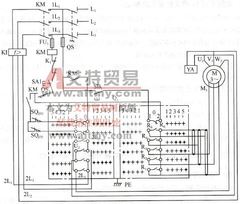 5t桥式起重机凸轮控制器的控制是怎样的