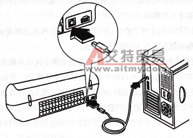 打印机与电脑的连接