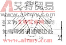 焊接坡口