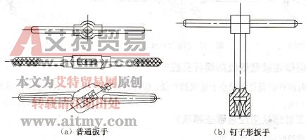 攻螺纹扳手