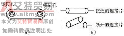 连接片的外形及电路符号