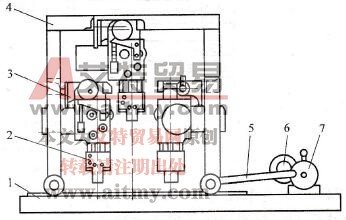 送丝及摆动机构示意图