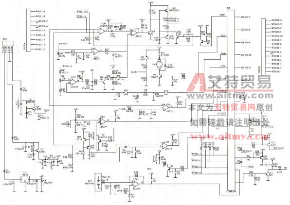 三洋IC-14FZ/16FZ/16FZC/18FZ/16YZ/18YZ型电磁炉电路