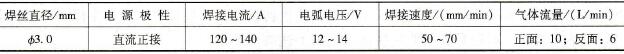 厚度为8mm 000Cr10Ni14Si5焊接参数