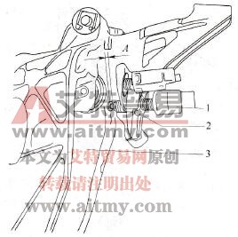 桑塔纳2000系列轿车制动灯开关的调整