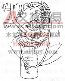 桑塔纳2000系列轿车制动系统的排气