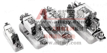 RTO系列有填料封闭管式熔断器的外形