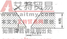 坡口形式及尺寸