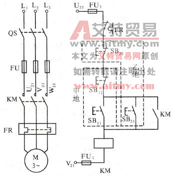 两地控制线路