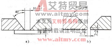 电力引出线焊接坡口