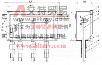 图4 - 68 JDX-1F型110kV电缆护层直接接地箱