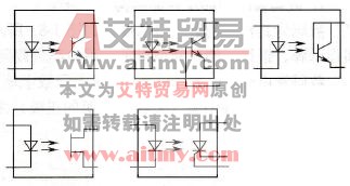 光耦合器的电路符号