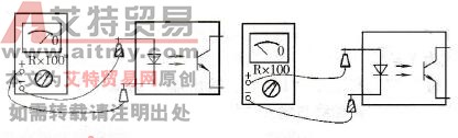 光耦合器输入部分的检测