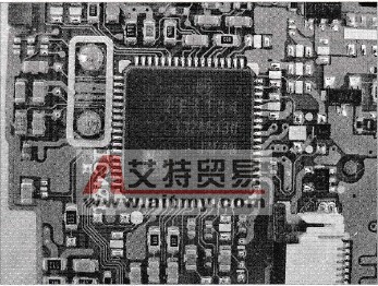 富士A101型数码相机的数字图像处理电路板