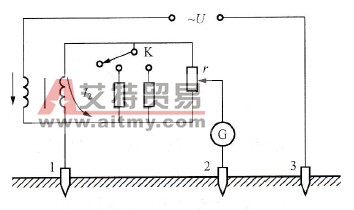 电桥法接线原理图