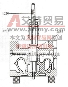 喷油器与缸盖安装图