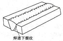 焊道下裂纹