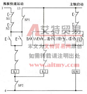 T2130型深孔钻镗床局部电路