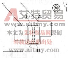 20端子插接件