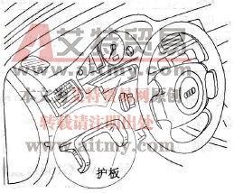 拉出转向盘