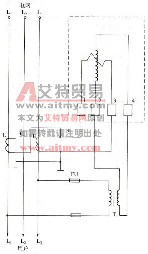 用单相电度表测三相用电器有功功率的接线