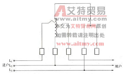 用单相电度表测量三相无功功率的接线