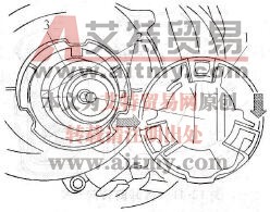 安装气体放电近光灯