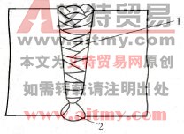 多层埋弧自动焊焊道分布