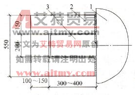 防裂的引出板