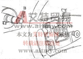 转向盘与转向柱安装标记