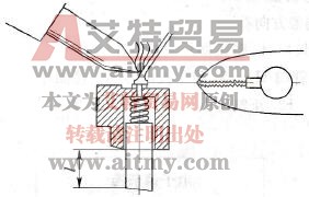 大众系列轿车交流发电机电刷组件的检修