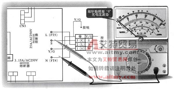 检测通信电路的通信电压值