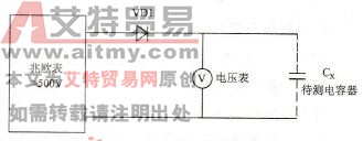 用兆欧表测电容器耐压的方法