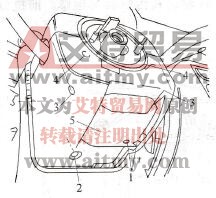 拆下高度调节装置