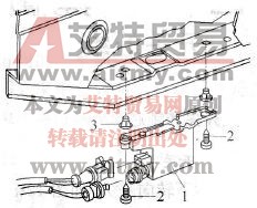  拆卸锁芯加热控制单元