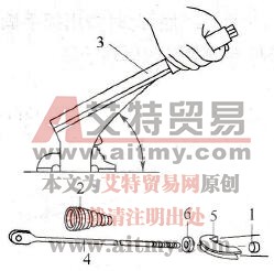 驻车制动自由行程的调整