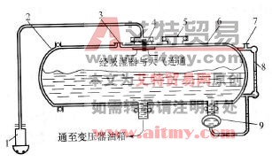 胶囊式储油柜结构原理图