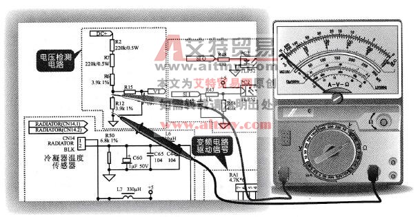 检测变频电路电流检测电路的元器件