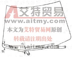 刮水胶片停止位置