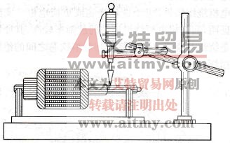 桑塔纳2000轿车起动机电枢轴及换向器的检修