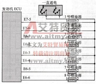 喷油器电路