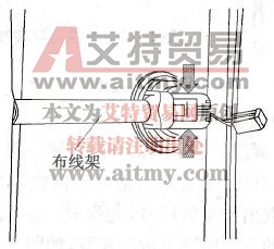 拆卸布线架