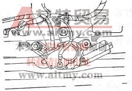 拆装后风窗刮水器电动机