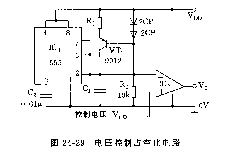 555电压控制占空比电路