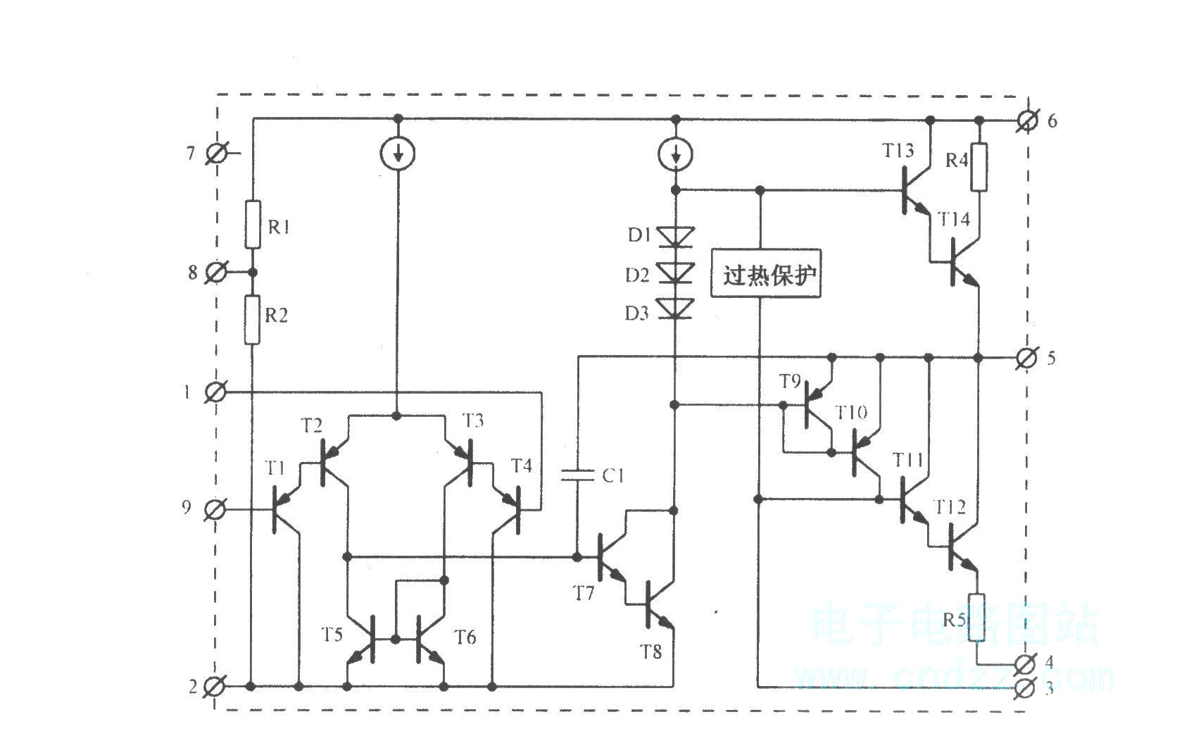 TDAl520B集成电路功放