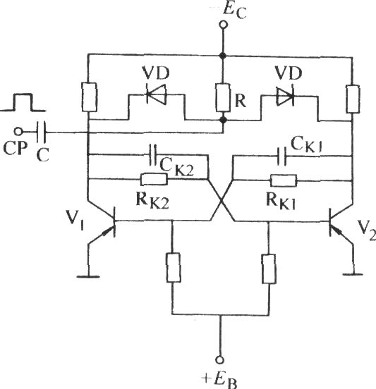 双稳态计数集电极触发电路
