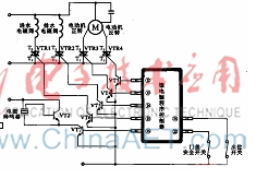 全自动洗衣机电动机驱动原理图