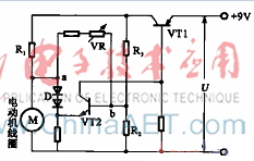 电子稳速电动机应用电路