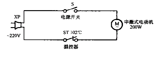 方胜SL200-A果菜榨汁机电路图