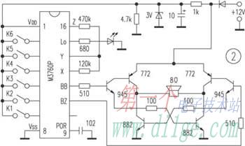 六声防盗警号ＡＳＩＣ